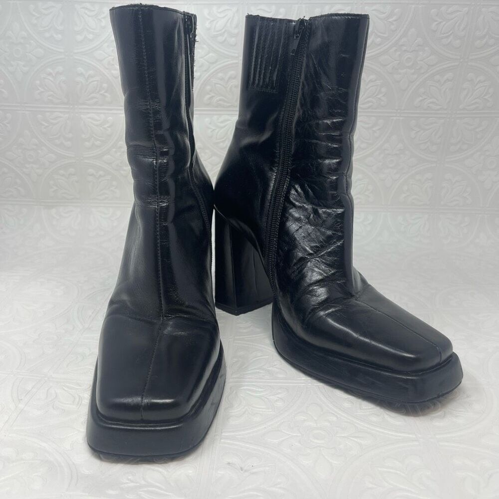 Jeffrey Campbell Black Ankle Boots